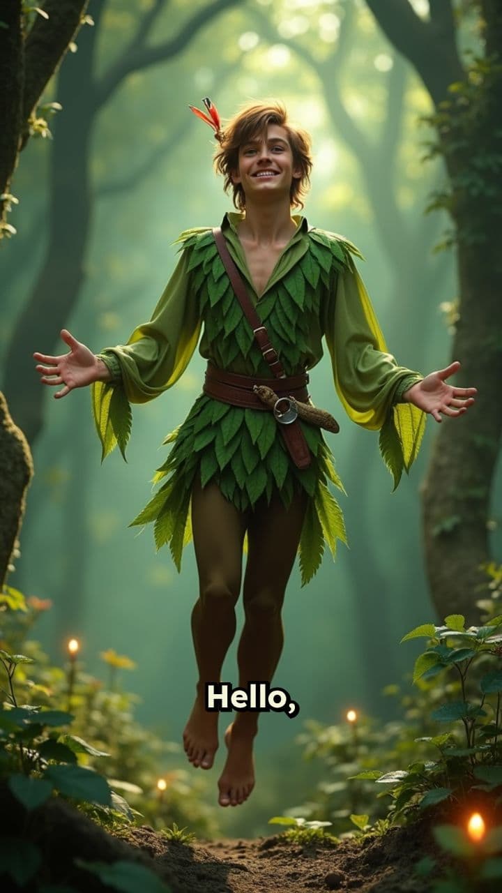 Peter Pan's Birthday Wish for Lou