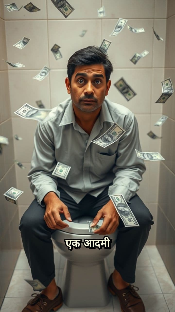 सौ डॉलर का टॉयलेट खजाना