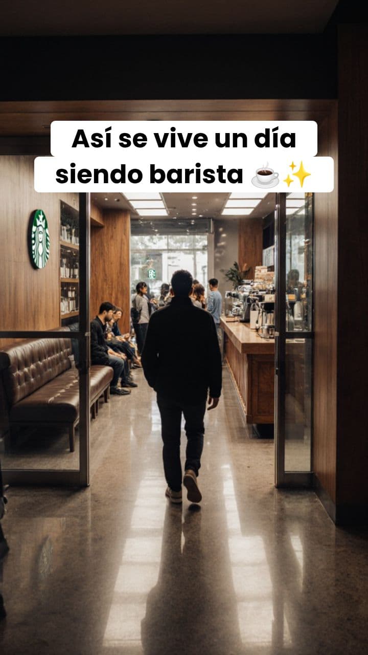 Un día siendo barista en Starbucks México