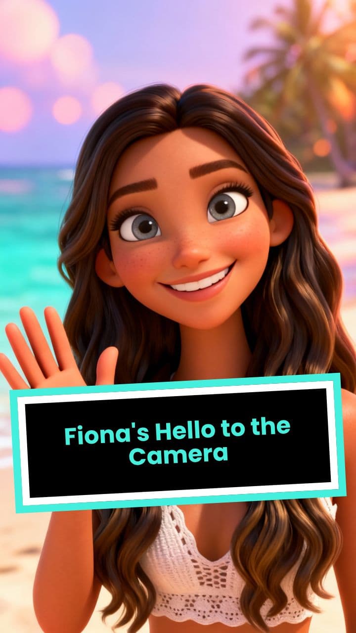 Fiona's Hello to the Camera