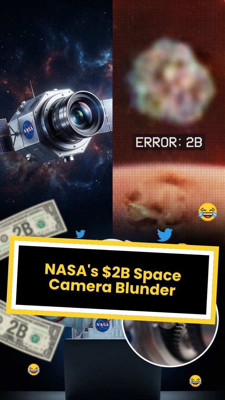 NASA's $2B Space Camera Blunder