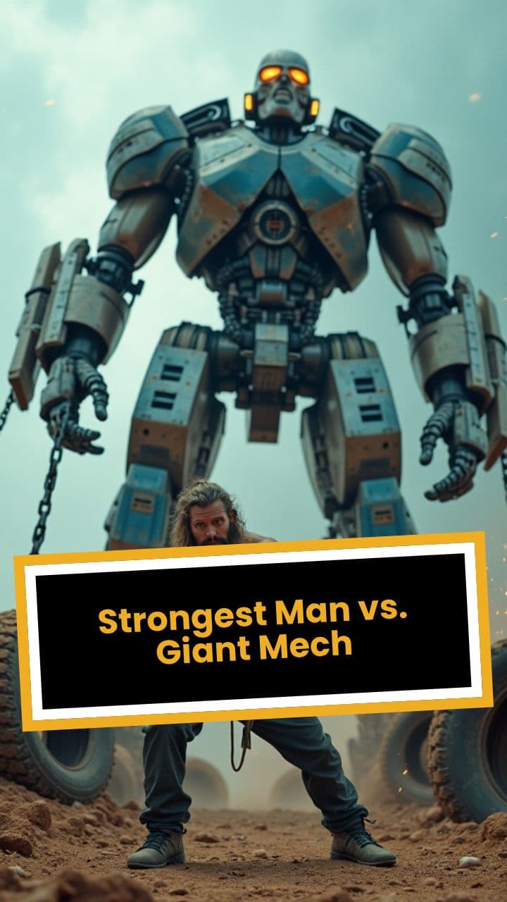 Strongest Man vs. Giant Mech