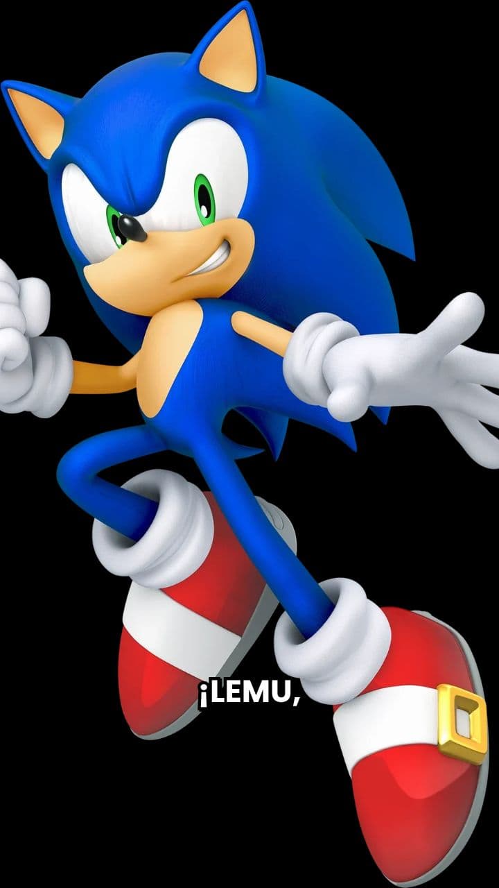 Mensaje de Cumpleaños de Sonic para Lemu
