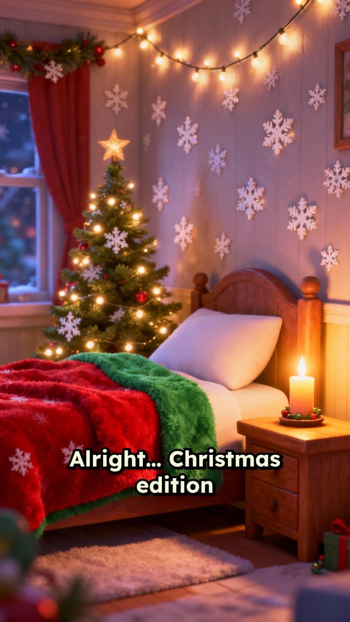 Cozy Christmas Live Stream Prep