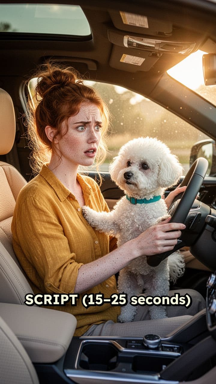 Center Console Dog Seat for Safer Drives