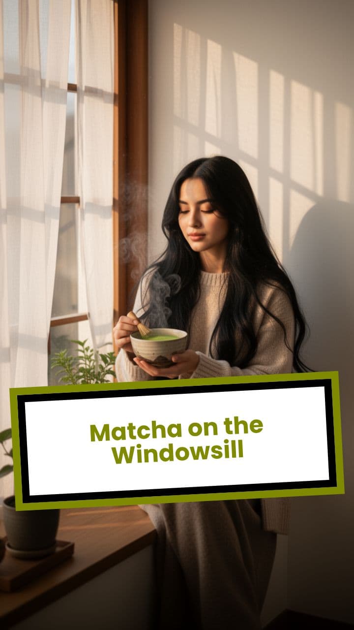 Matcha on the Windowsill