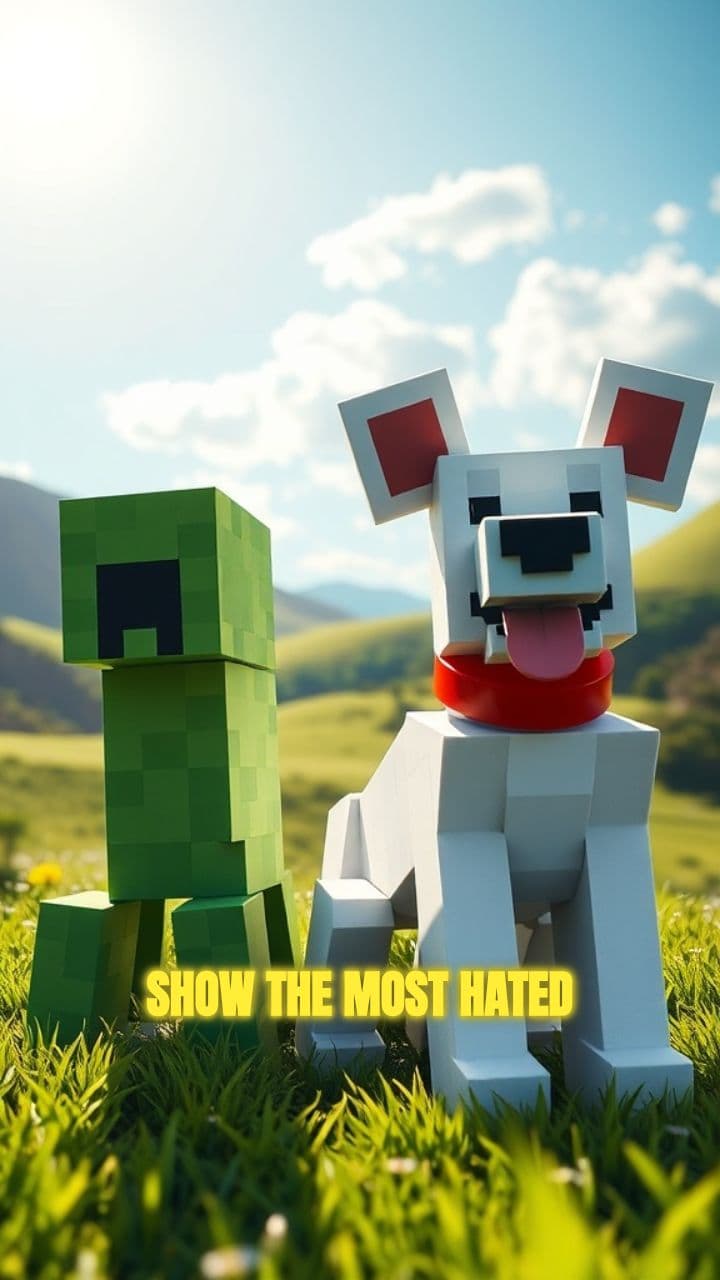 Creeper vs Wolf: Hated and Loved