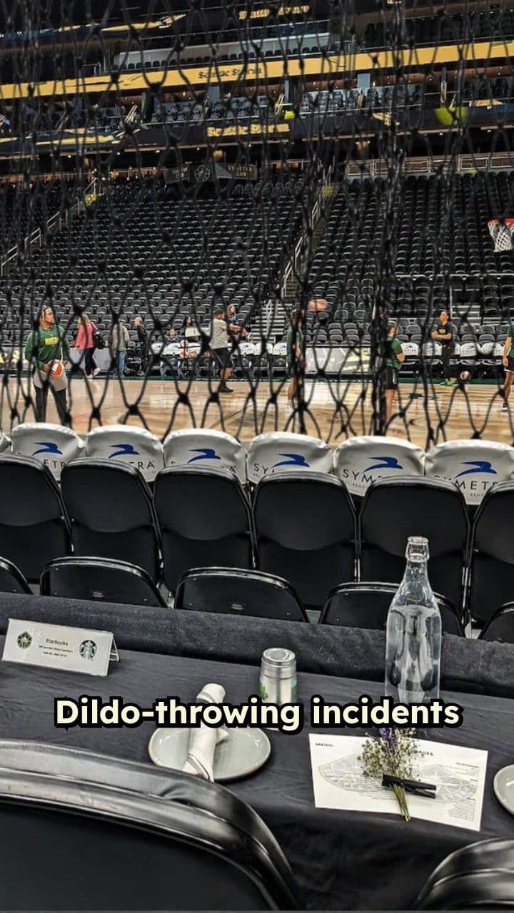WNBA Teams Install Safety Nets for Dildo Incidents