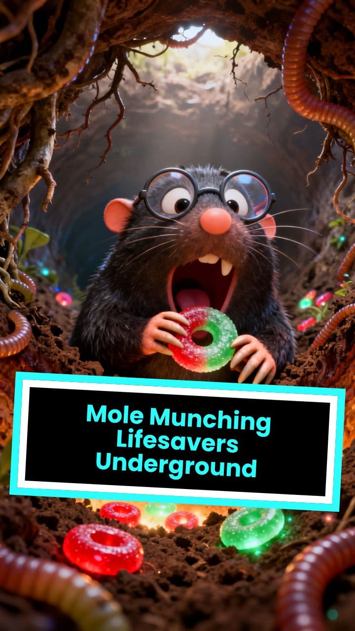 Mole Munching Lifesavers Underground