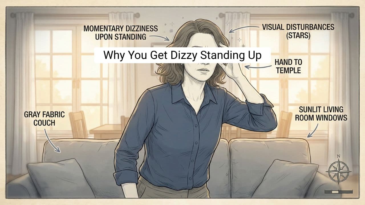 Why You Get Dizzy Standing Up Explained
