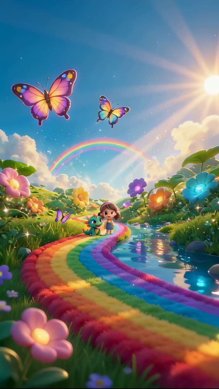 Mia and Dragon's Magical Butterfly Garden