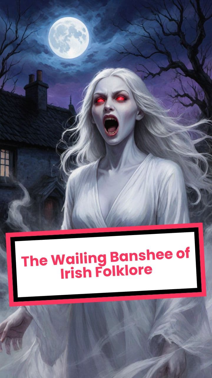 The Wailing Banshee of Irish Folklore