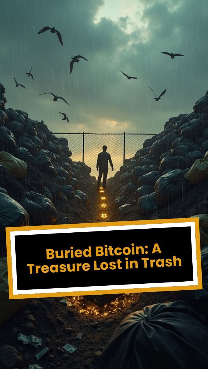 Buried Bitcoin: A Treasure Lost in Trash