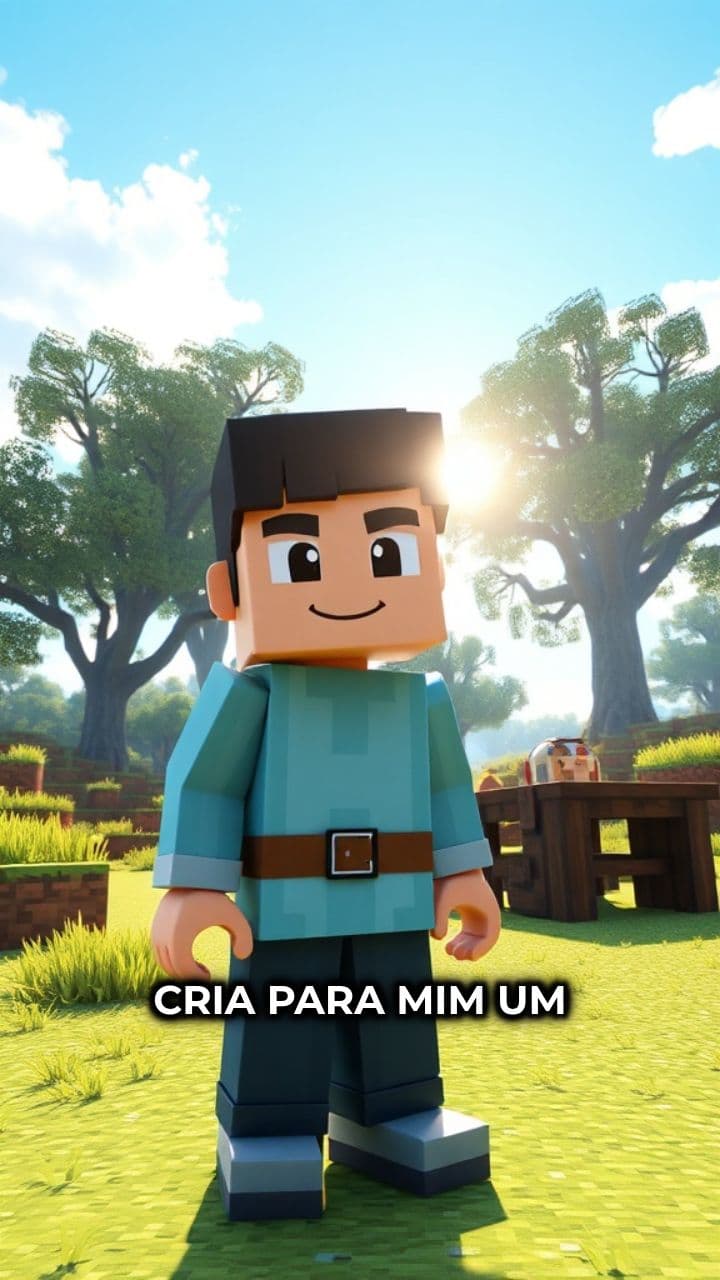 Animação de Minecraft