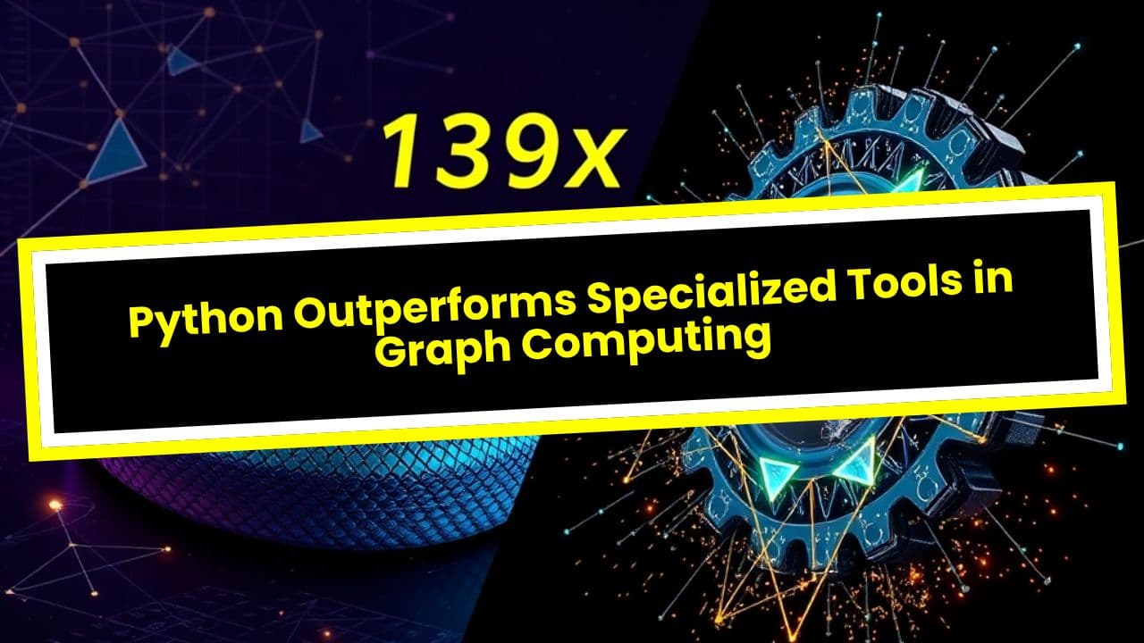 Python Outperforms Specialized Tools in Graph Computing