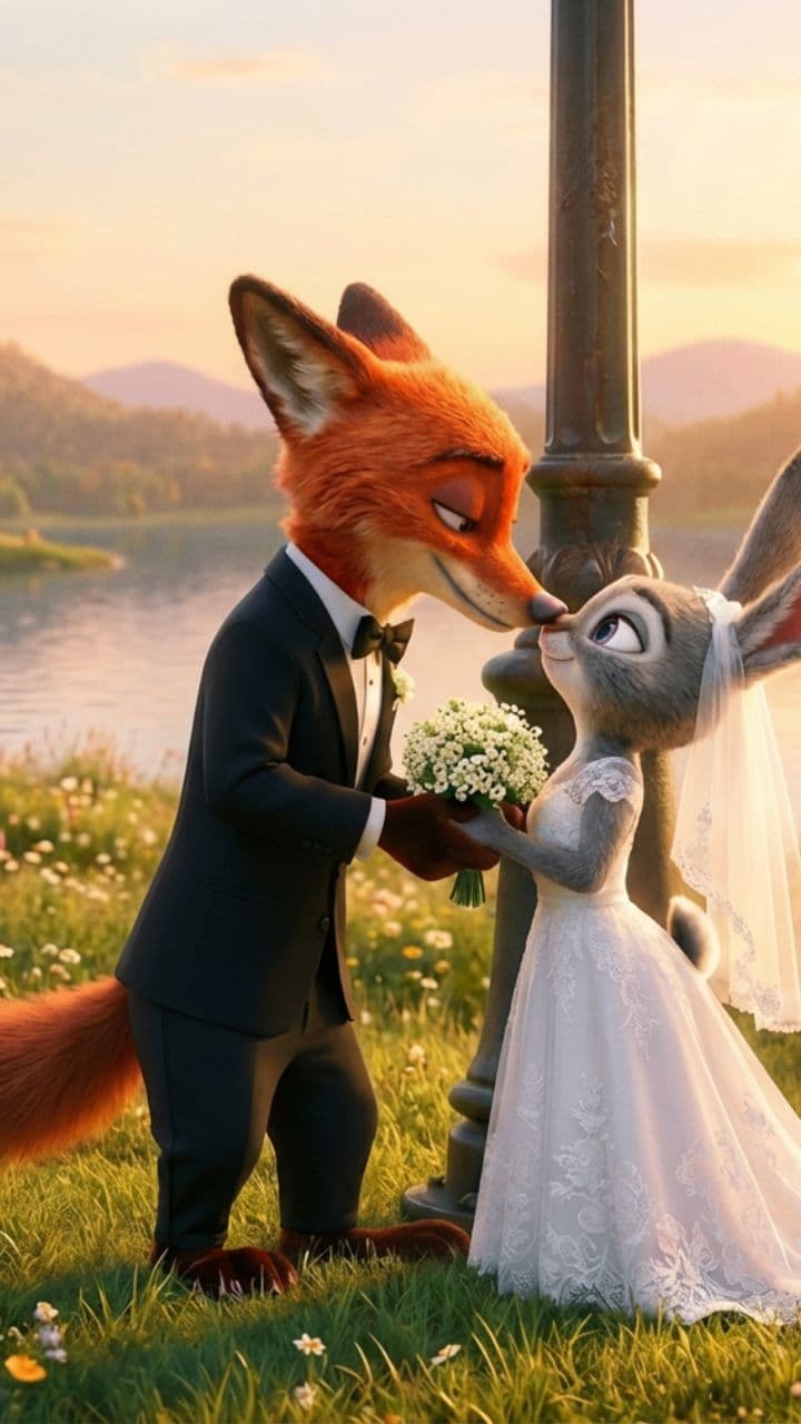 A Fox Marries a Rabbit
