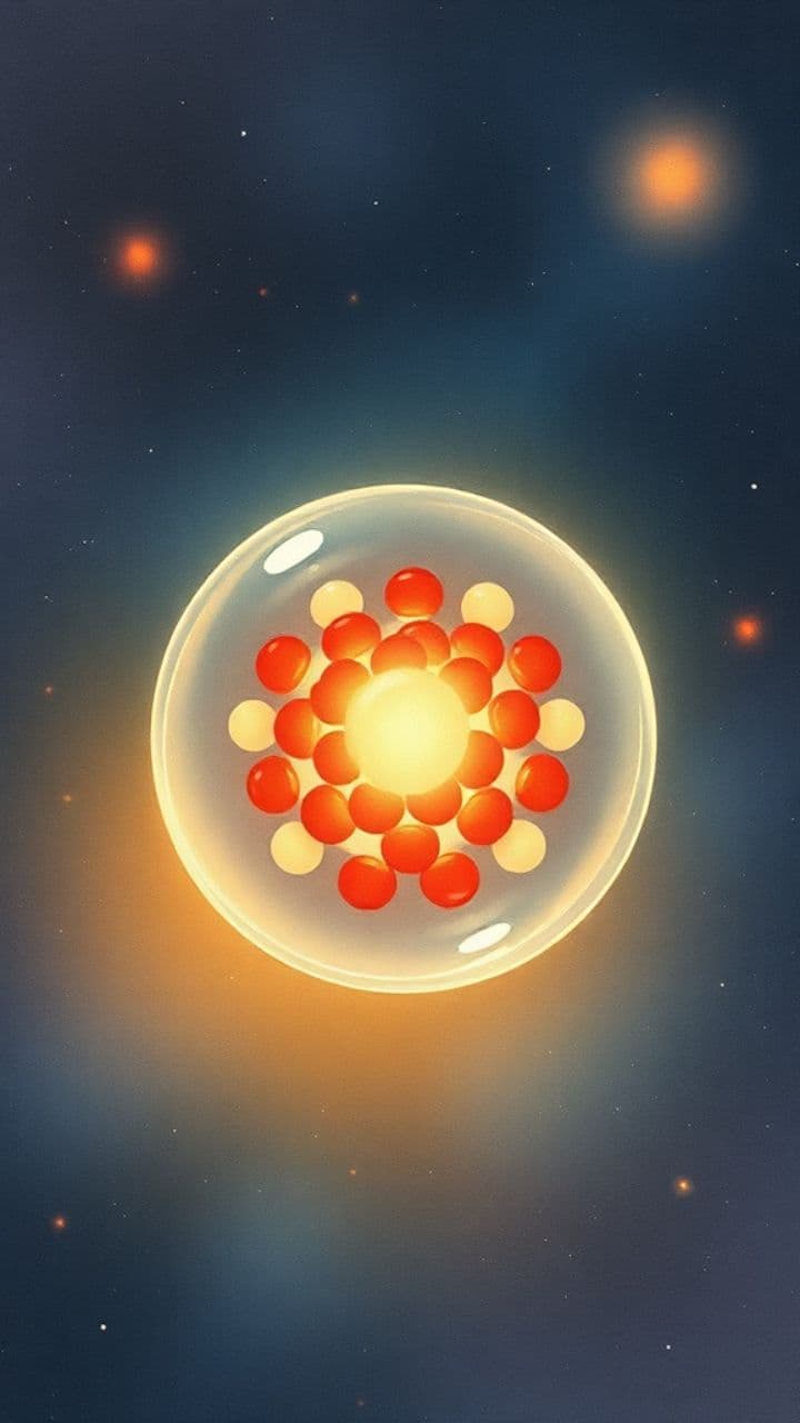 Un piccolo sistema solare atomico