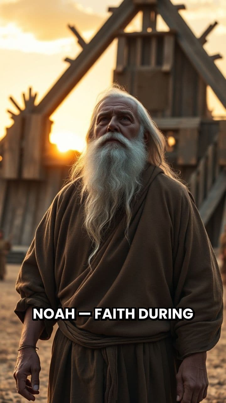 Noah’s Faith Through the Flood