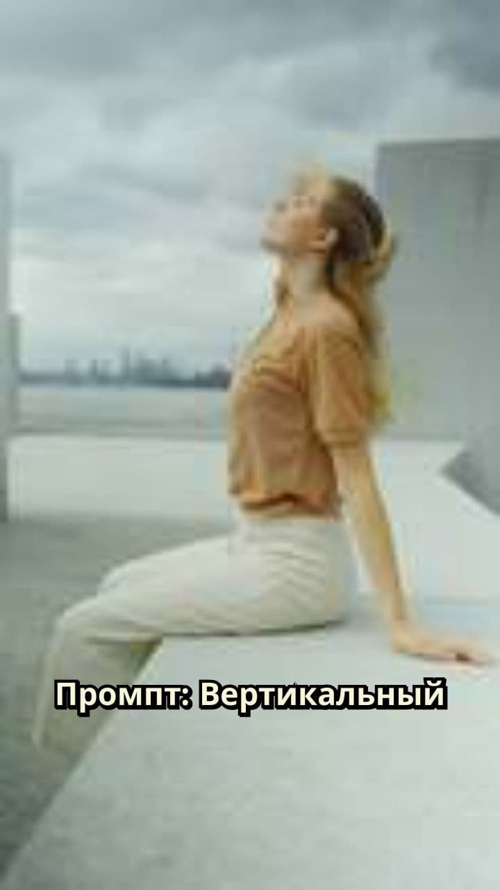 Ночной силуэт на крыше