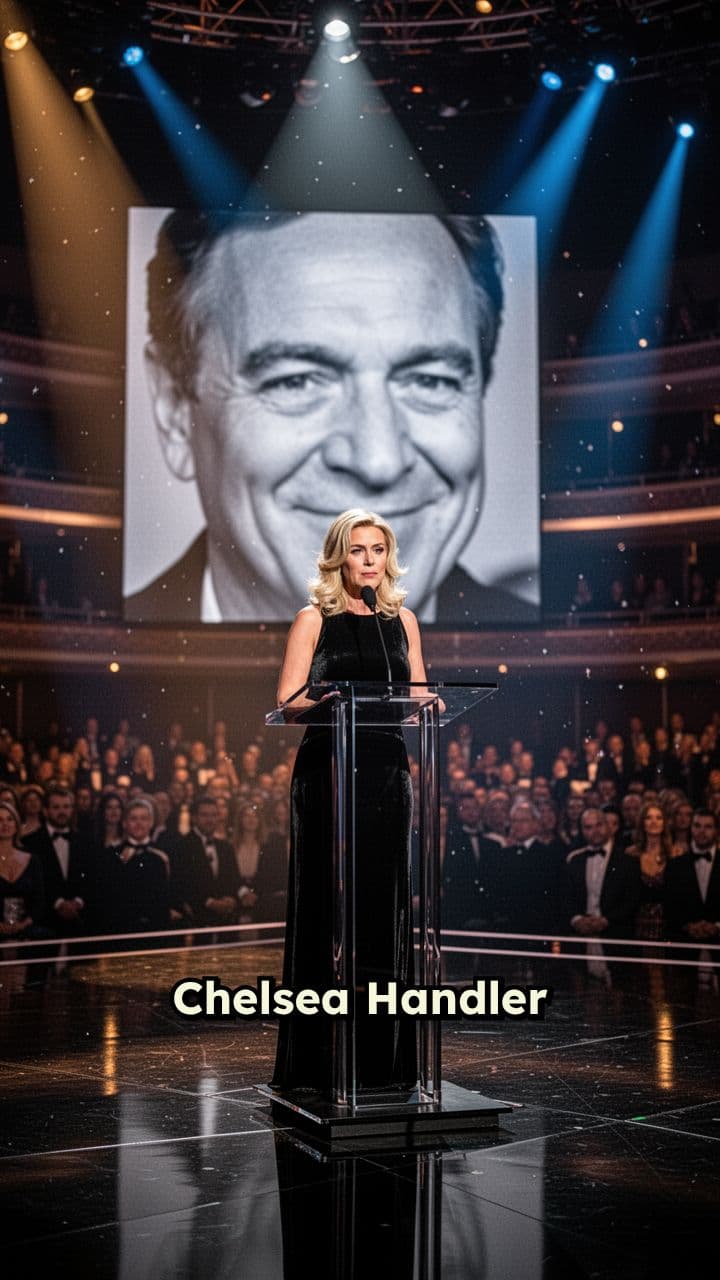 Chelsea Handler Honors Rob Reiner at Awards