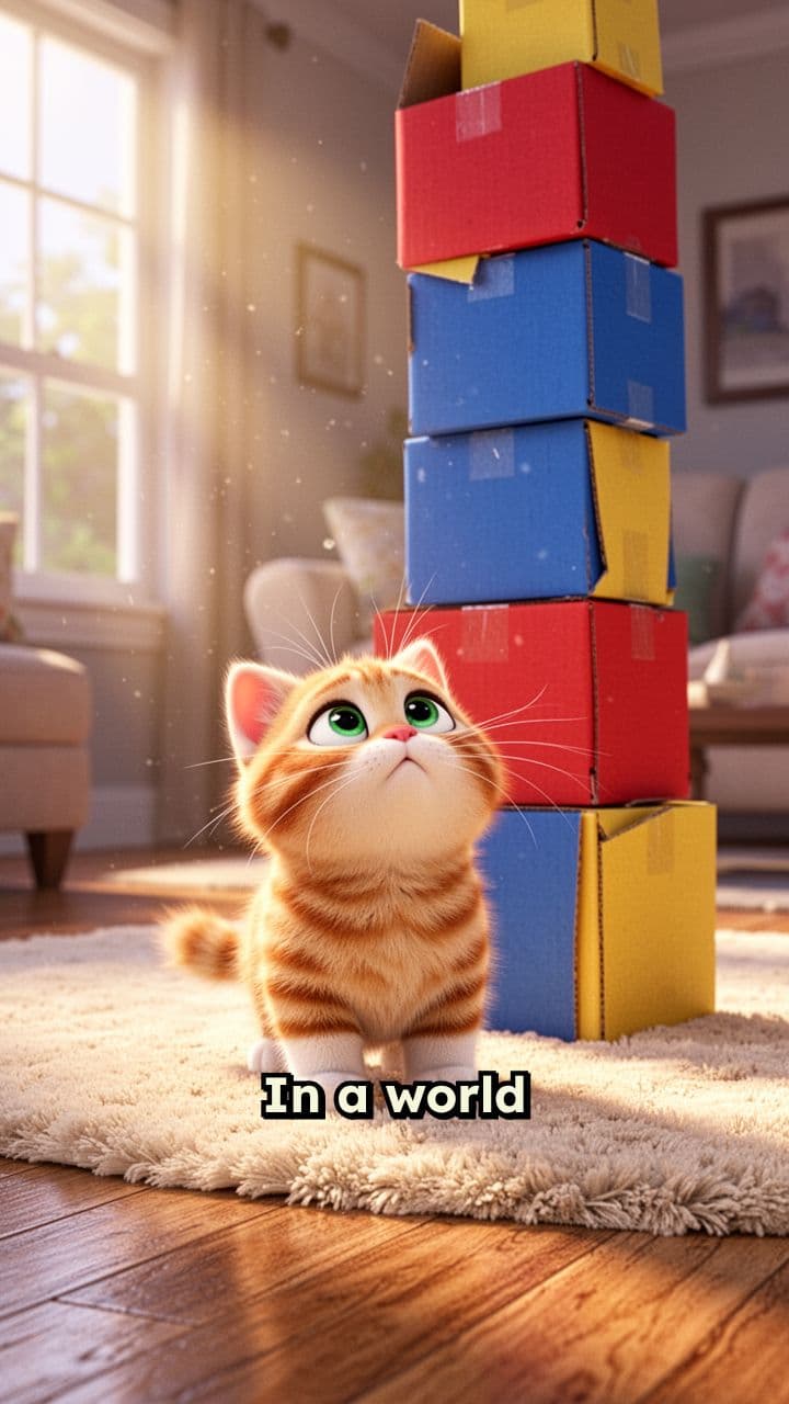 The Curious Kitten's Adventure