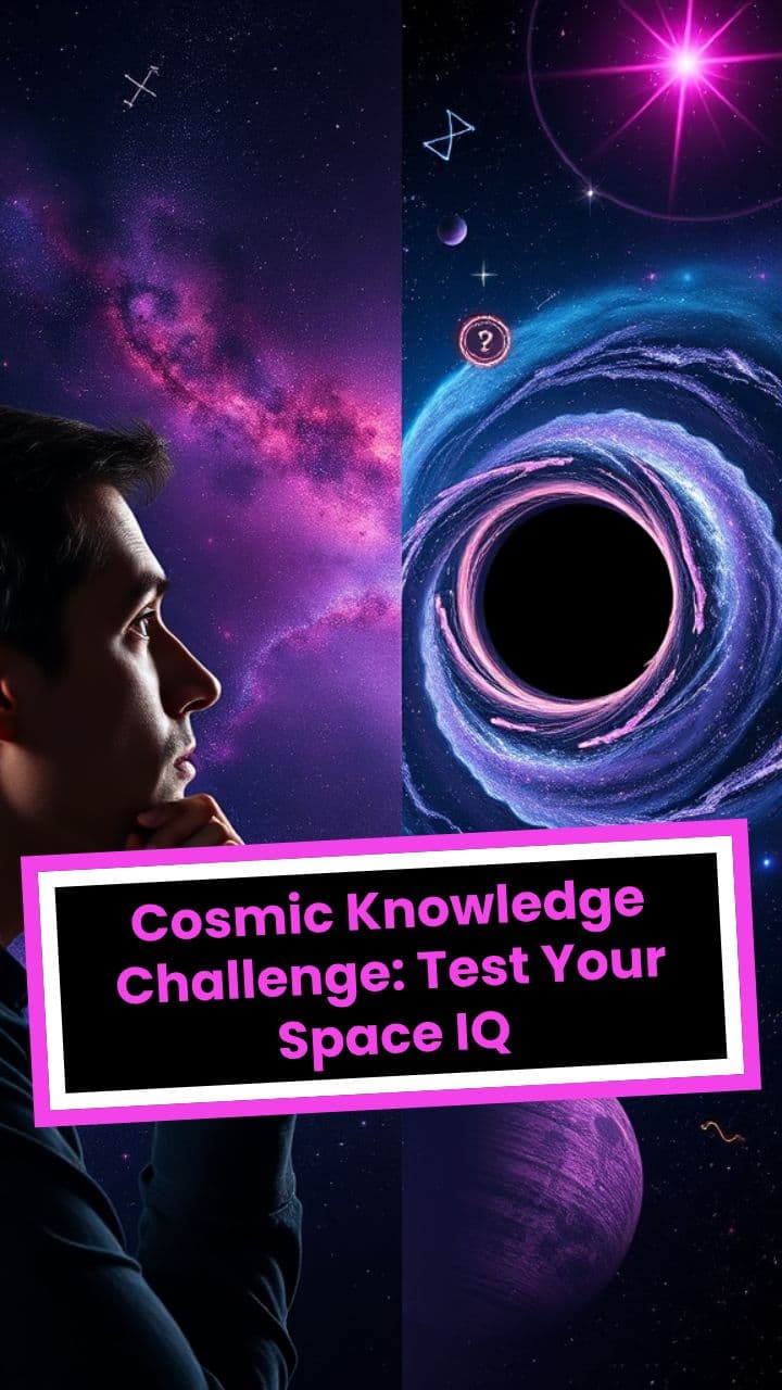 Cosmic Knowledge Challenge: Test Your Space IQ