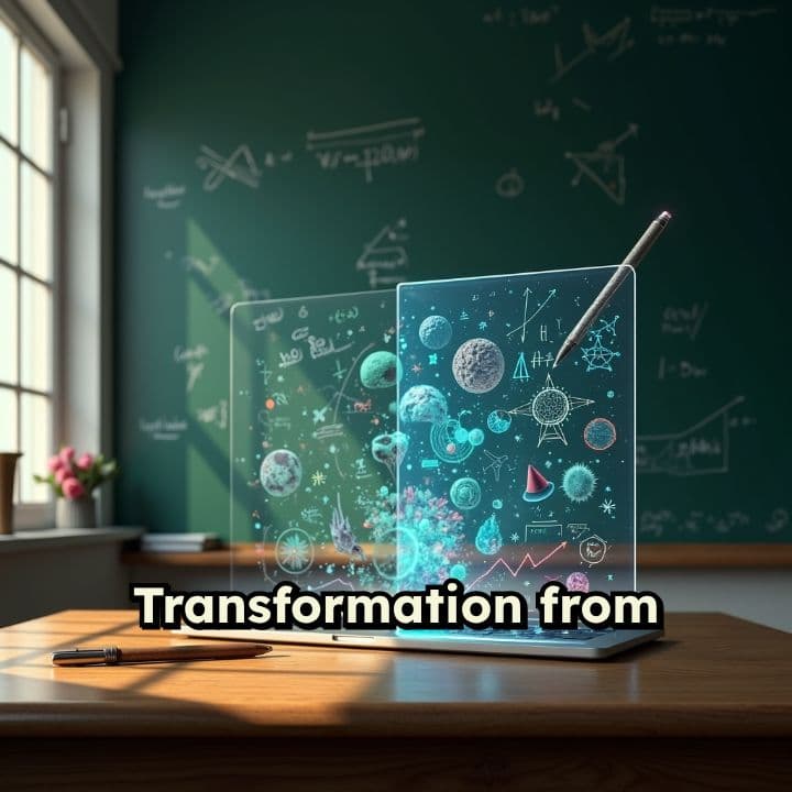 From Black Board to Digital Teaching