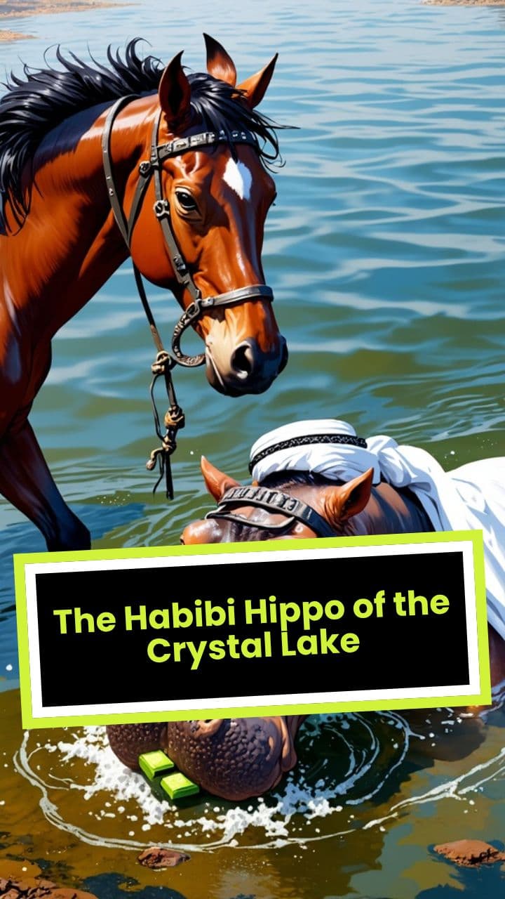 The Habibi Hippo of the Crystal Lake