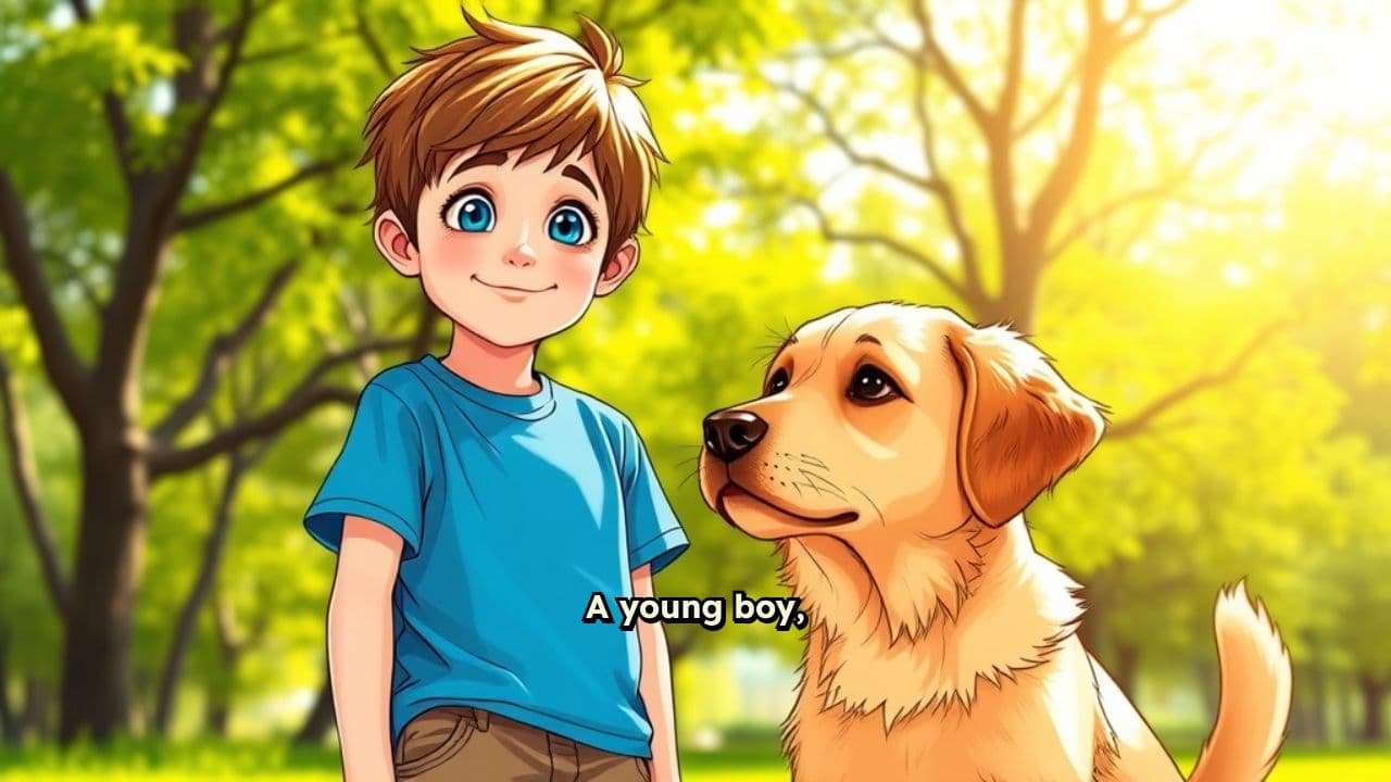 Boy and Dog