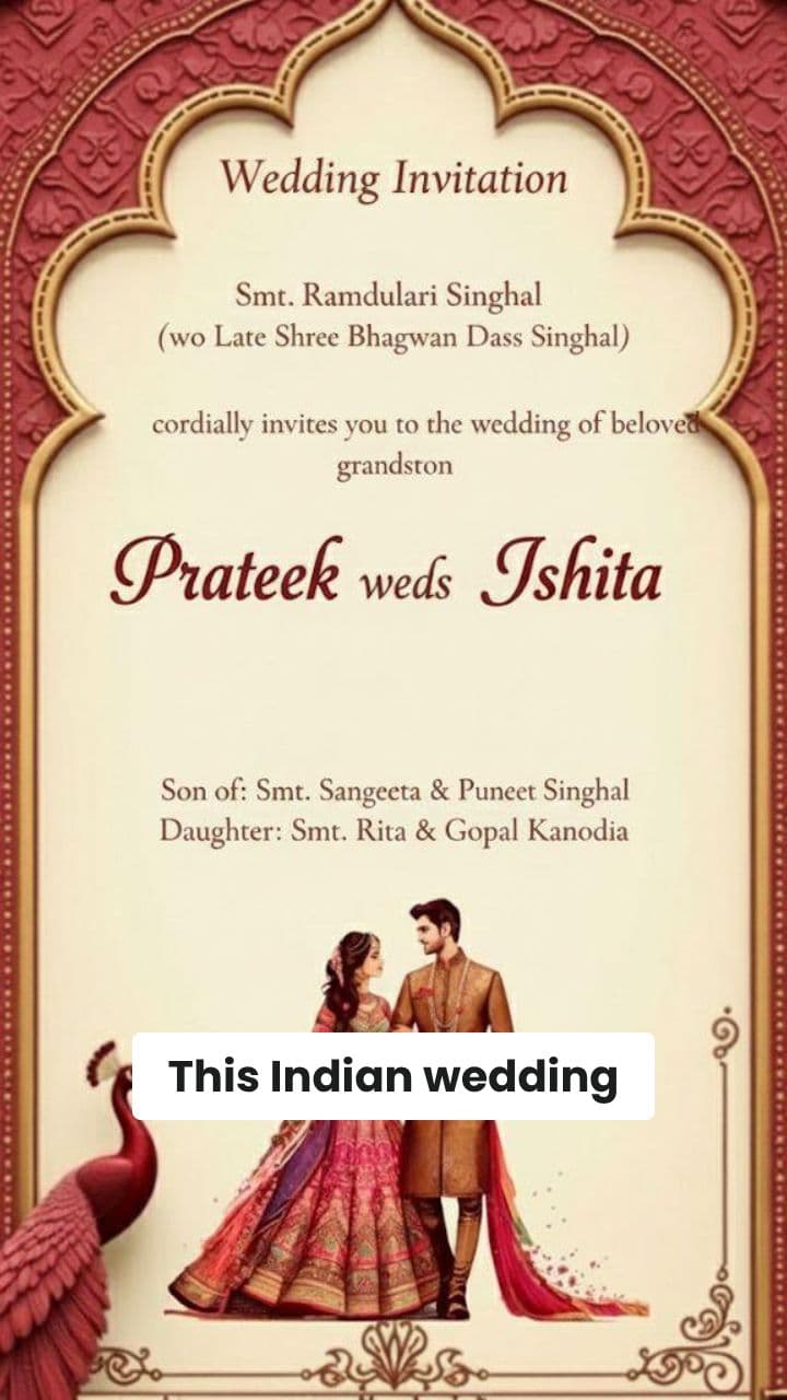 A Wedding of Reconciliation and Love