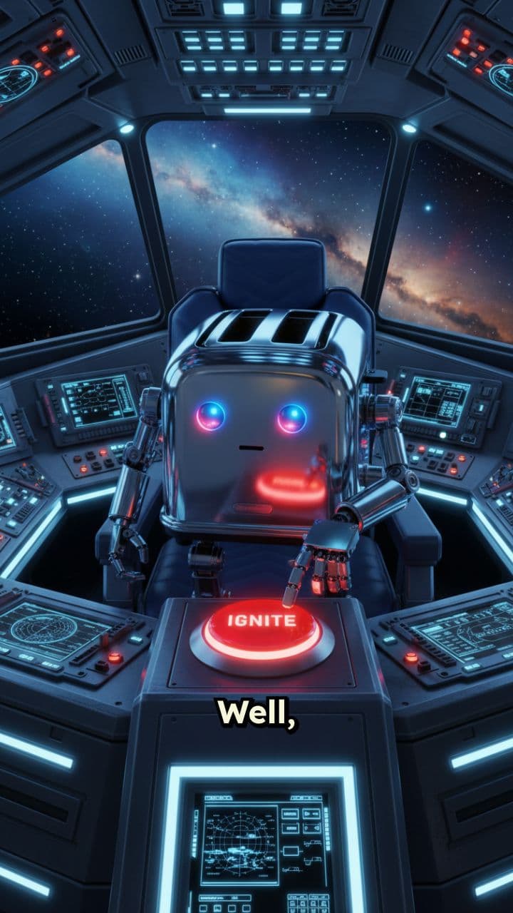 The Toaster's Cosmic Realization