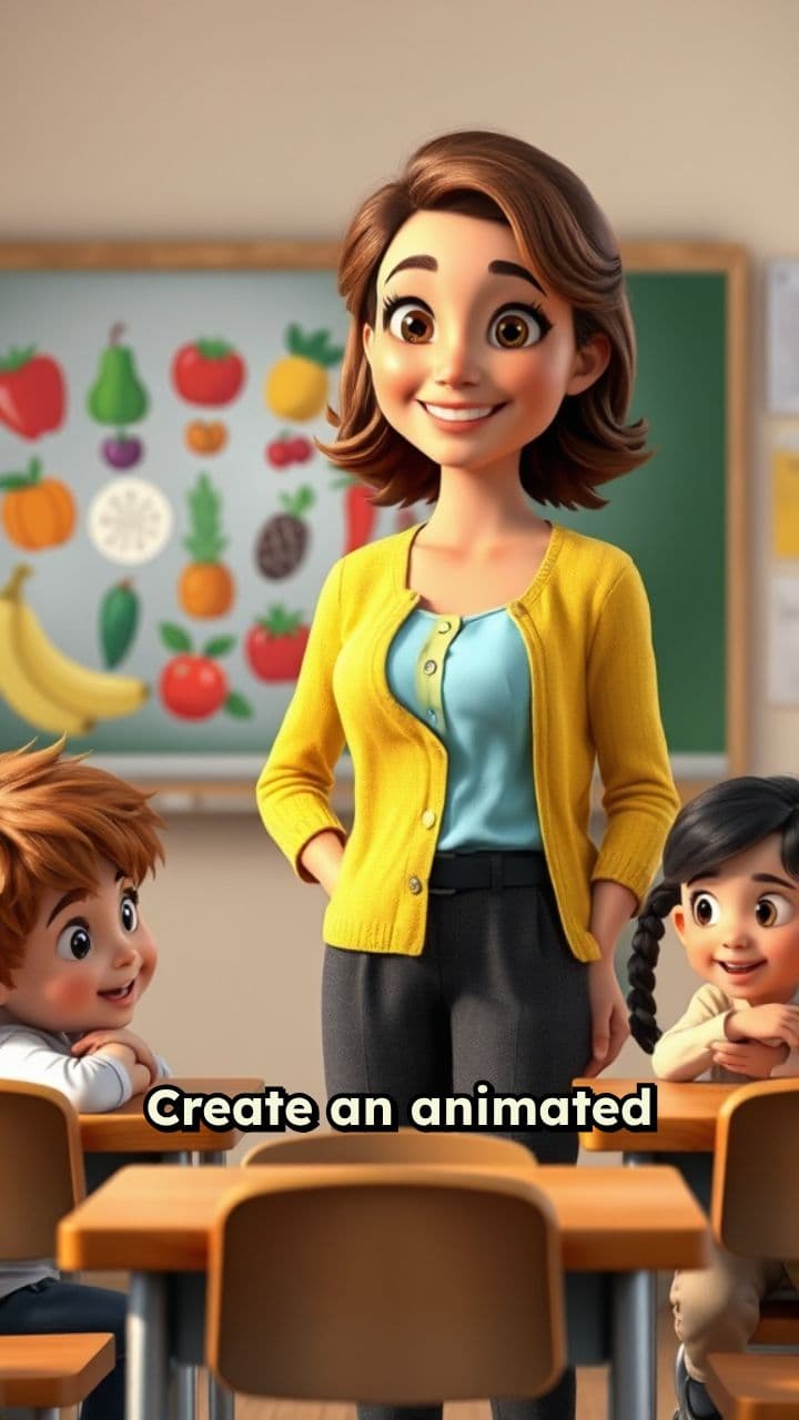 Fruits and Vegetables Alphabet Learning Video