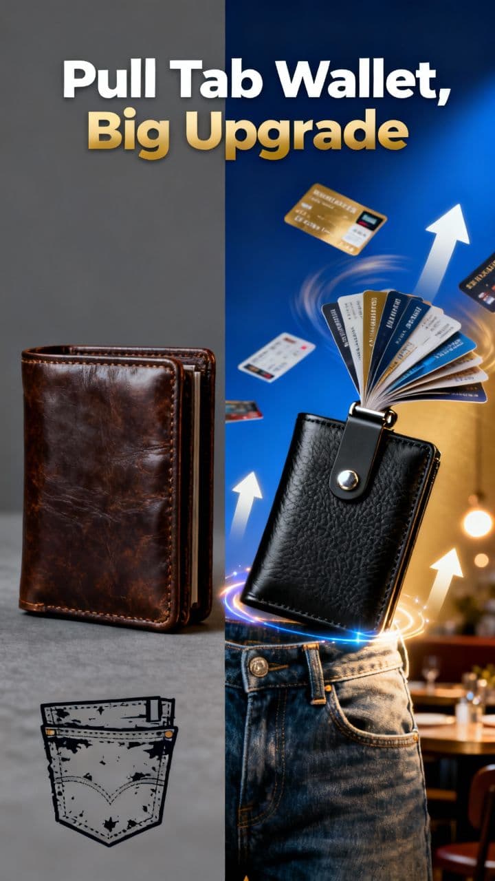 Pull Tab Wallet, Big Upgrade
