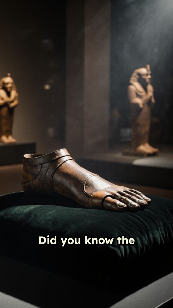 Ancient Egypt's Ingenious Prosthetic Toe