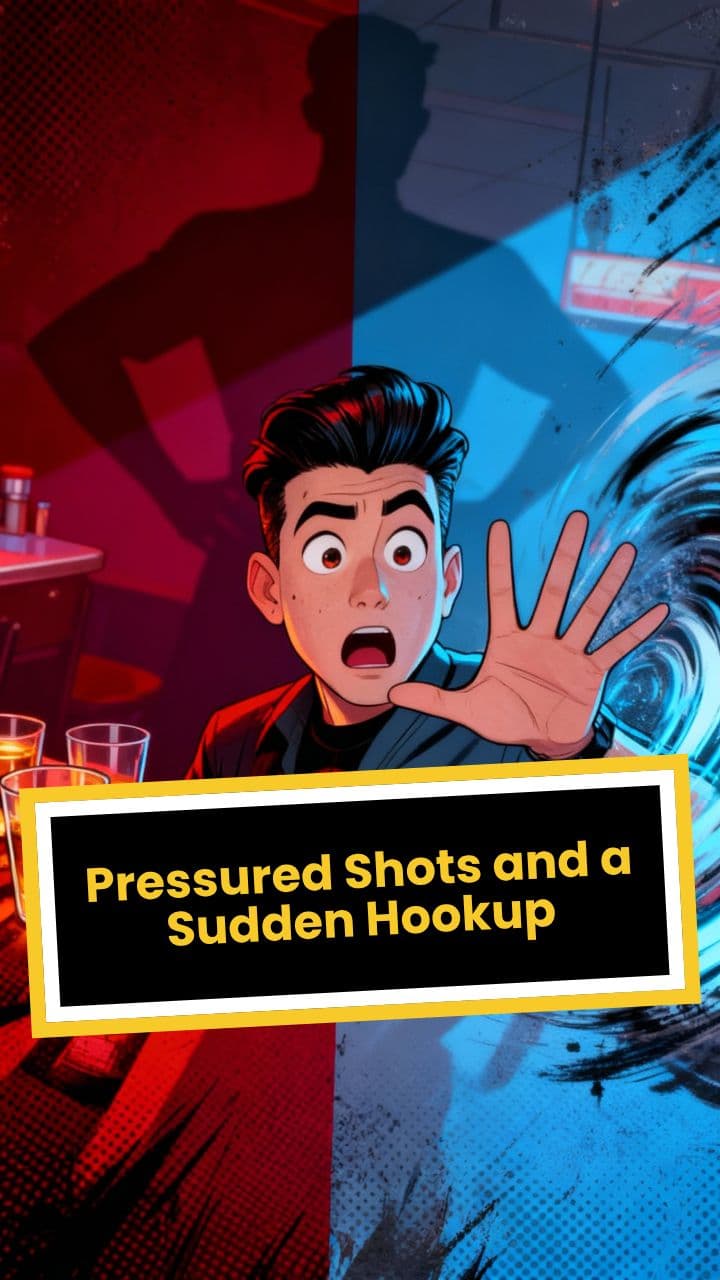 Pressured Shots and a Sudden Hookup