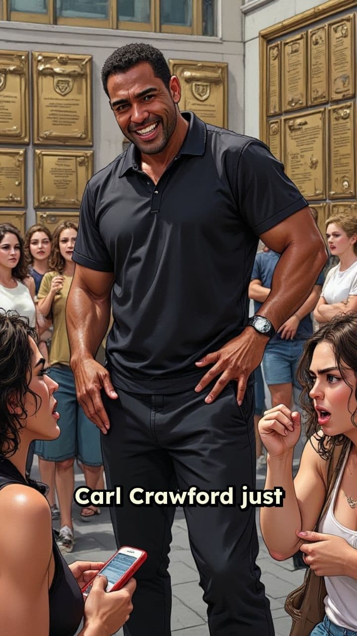 Carl Crawford Roasted for Claiming Megan's Success