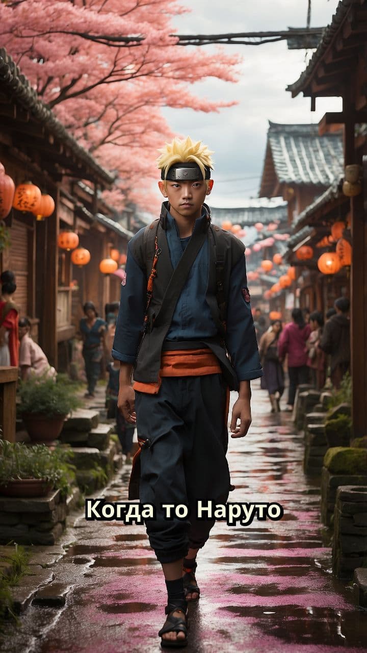 Наруто и укол в больнице Конохи