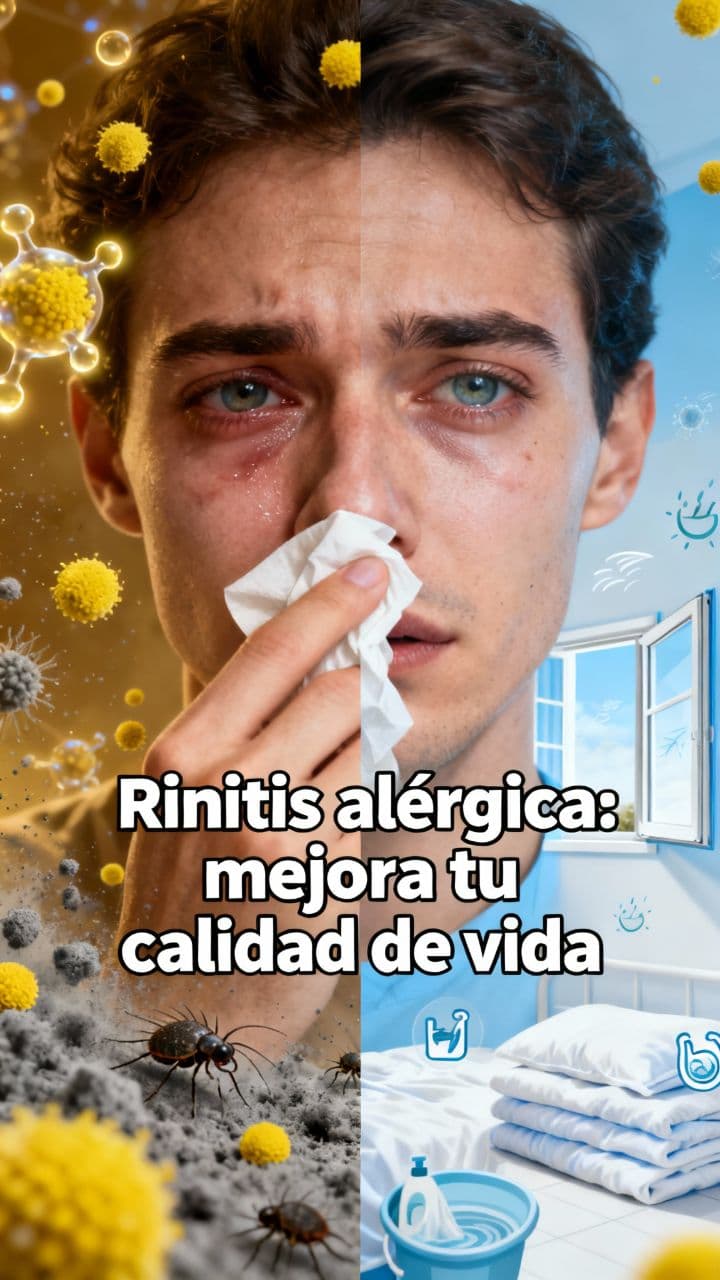 Rinitis alérgica: mejora tu calidad de vida