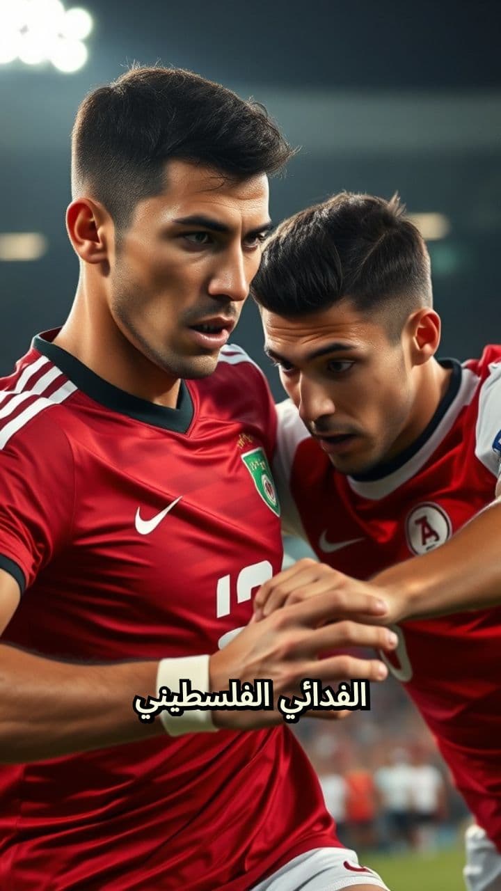 تعادل مثير بين فلسطين وتونس