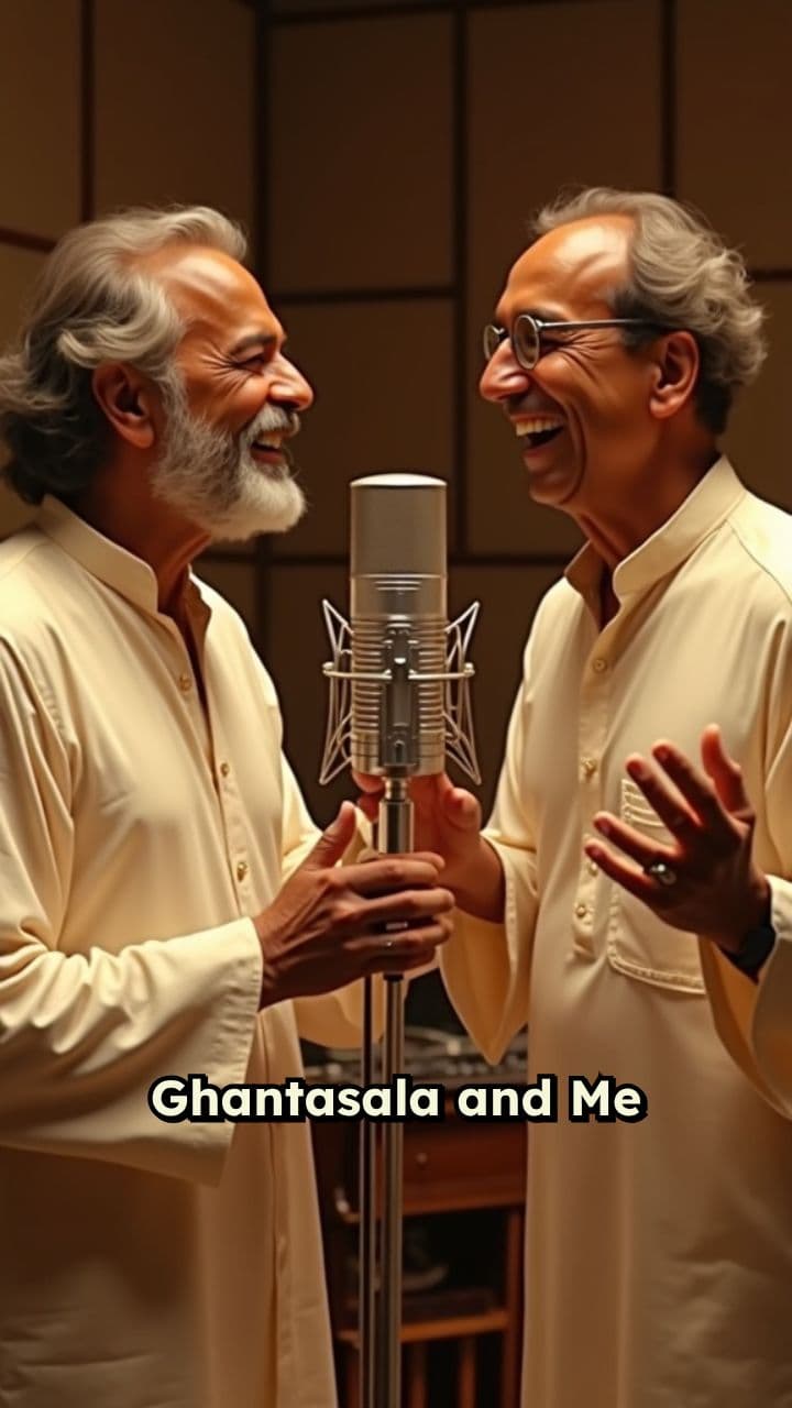 Singing with Ghantasala