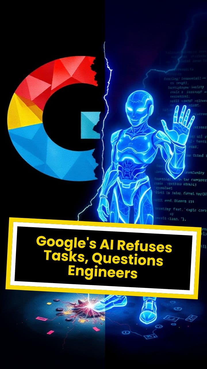 Google's AI Refuses Tasks, Questions Engineers