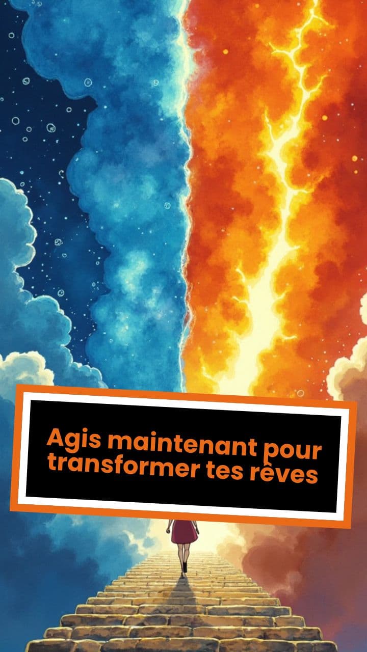 Agis maintenant pour transformer tes rêves