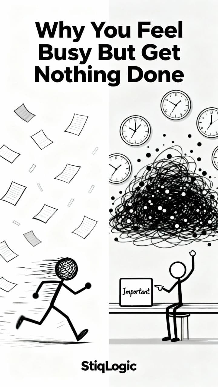 Why You Feel Busy But Get Nothing Done