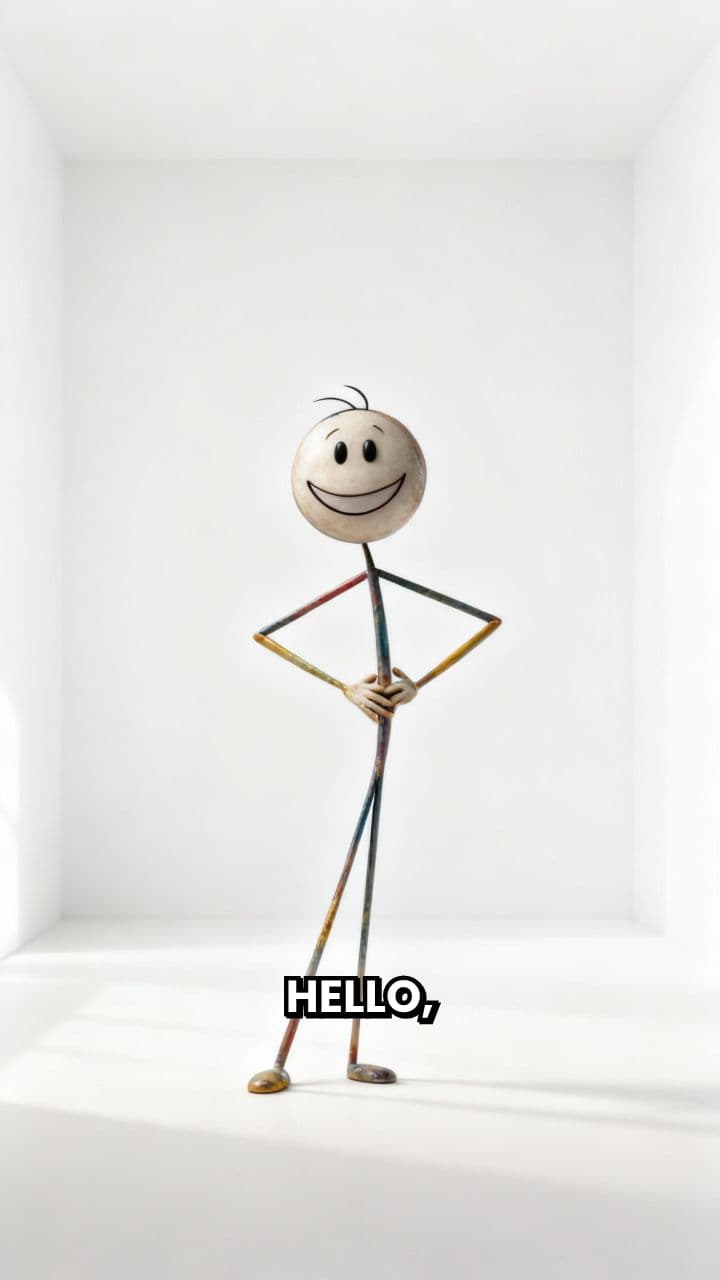Enthusiastic Stick Figure