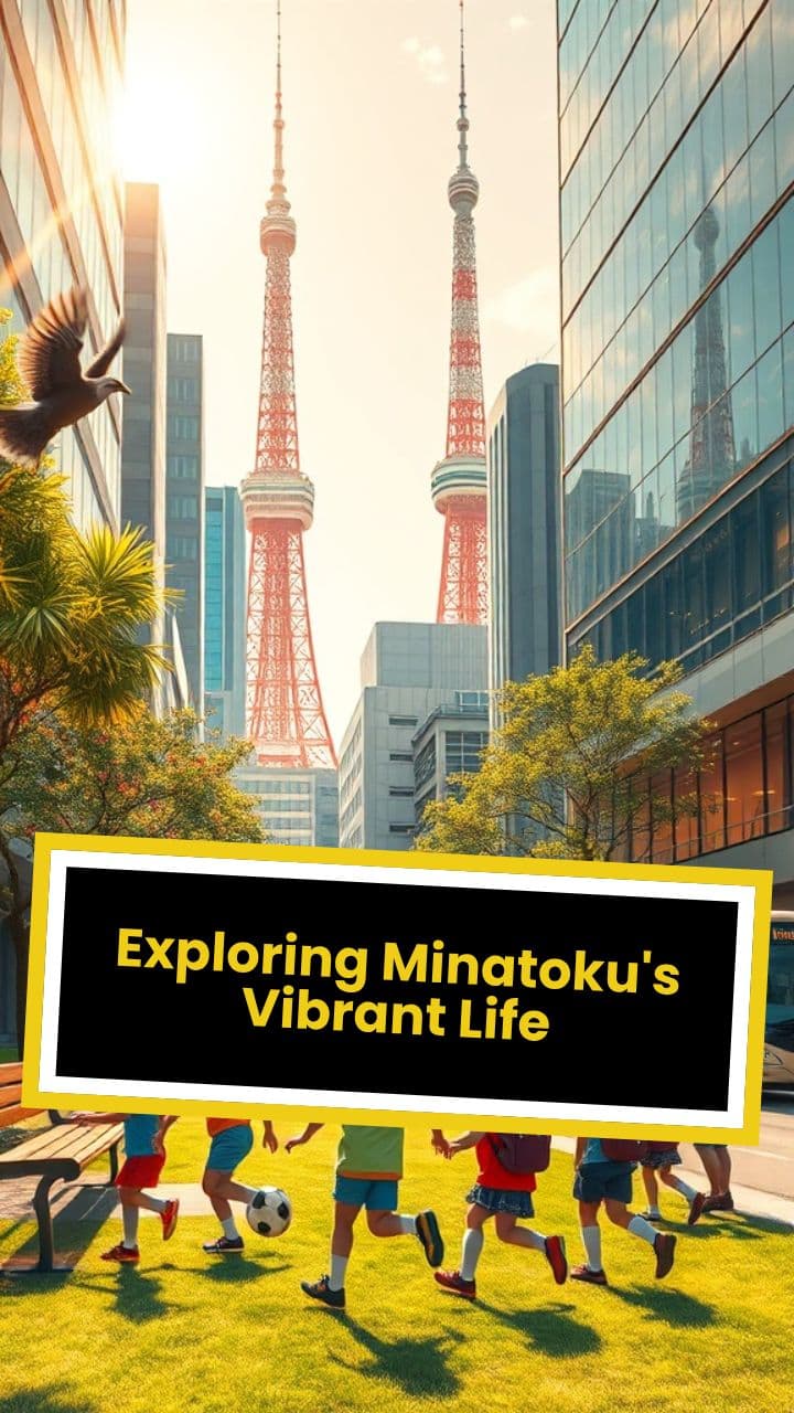 Exploring Minatoku's Vibrant Life