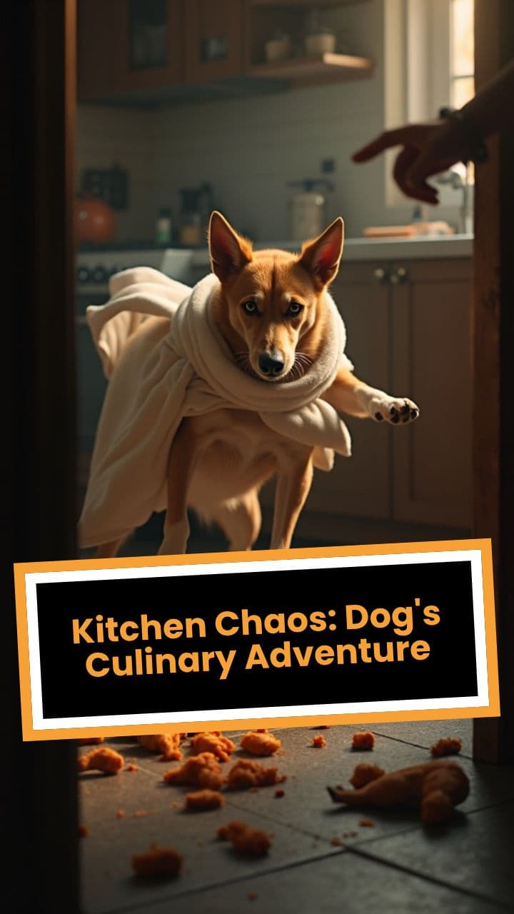 Kitchen Chaos: Dog's Culinary Adventure