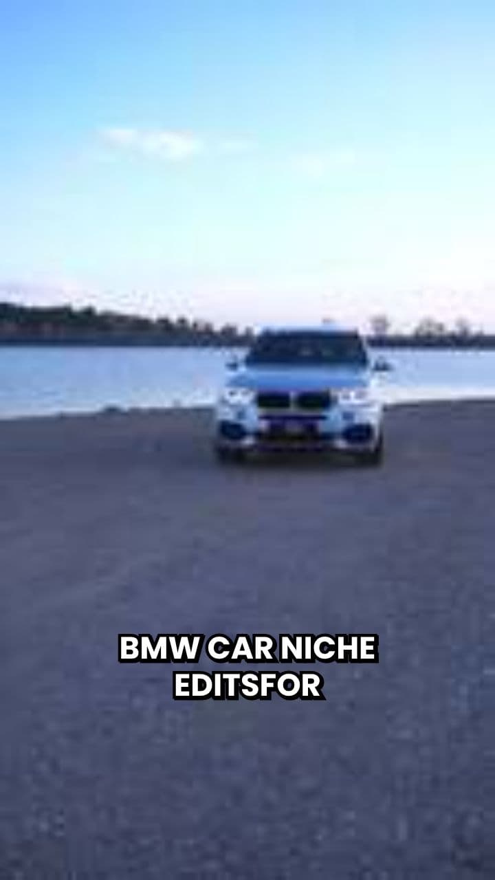 BMW Car Niche Edits for Reels