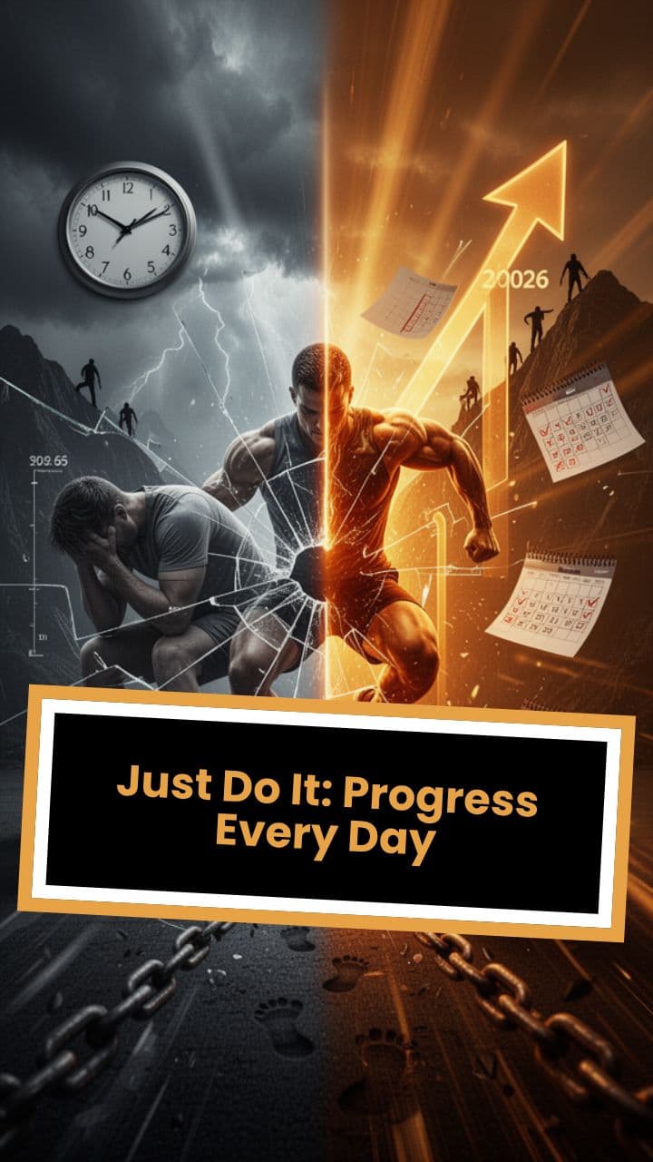 Just Do It: Progress Every Day