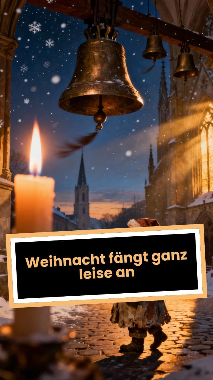 Weihnacht fängt ganz leise an