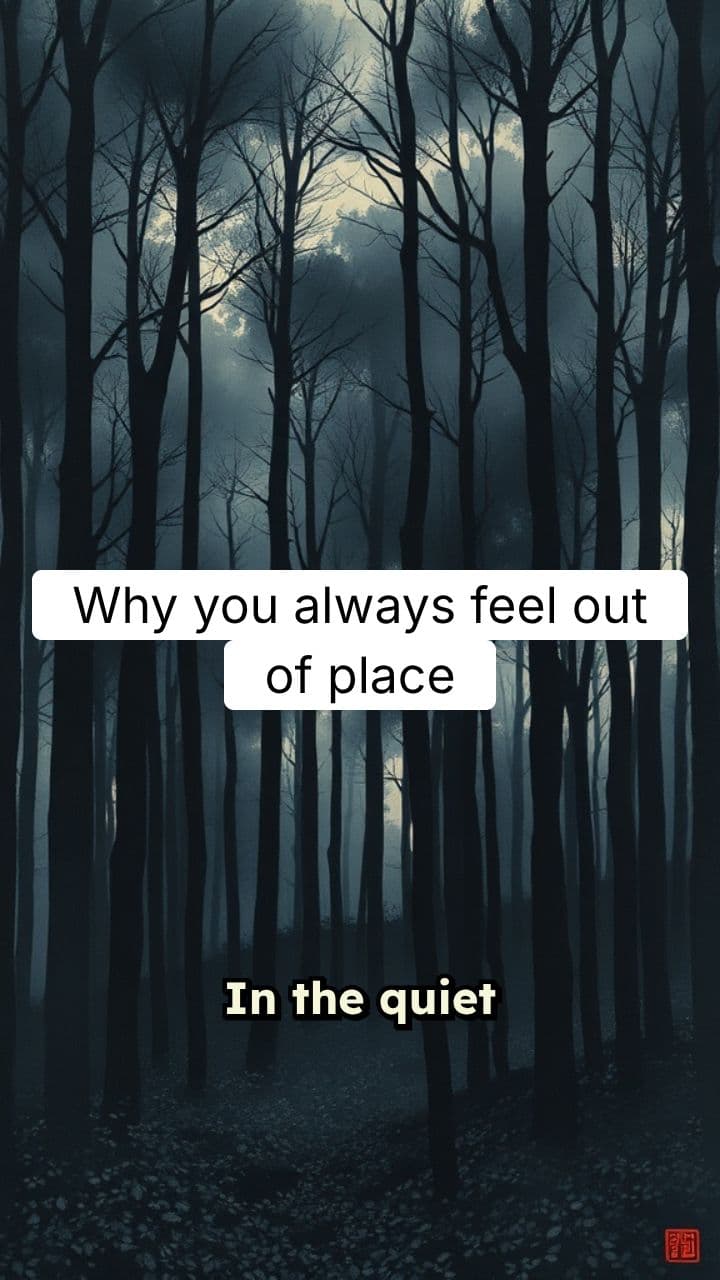 Why You Always Feel Out of Place